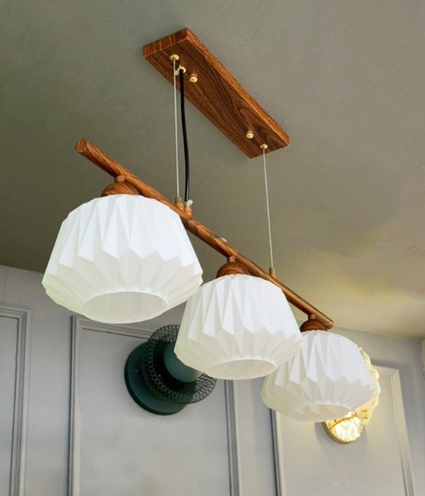 도블 3등 식탁조명 펜던트등 주방식탁등