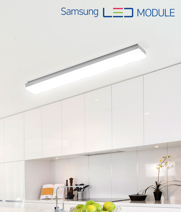 LED 켈빈주방 2등 60W [블랙/화이트]