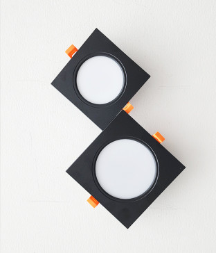 바오스 LED 천정 매입등 (블랙 타공 100mm 4인치, 125mm 5인치)