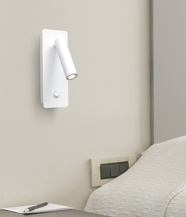 밍키 사각 LED벽등 벽전등(3W 블랙/화이트)