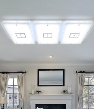 아이리스 150W 국산 거실등 거실전등 (유리)